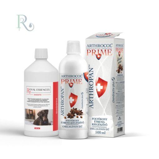 Arthropan (humán) ánizs  + Smooth 500ml (kutya) “Tartsunk lépést…”