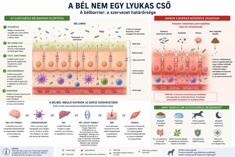 A bél nem egy lyukas cső – amikor a szervezet határőrsége elfárad